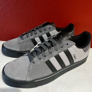 Adidas Campus Vulc Gray and Black 11 Men's Shoes